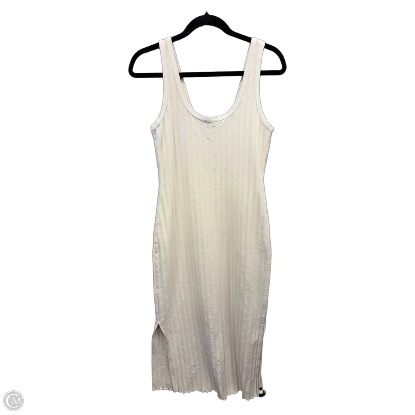 Dress Casual Maxi By Offline In Cream, Size: M