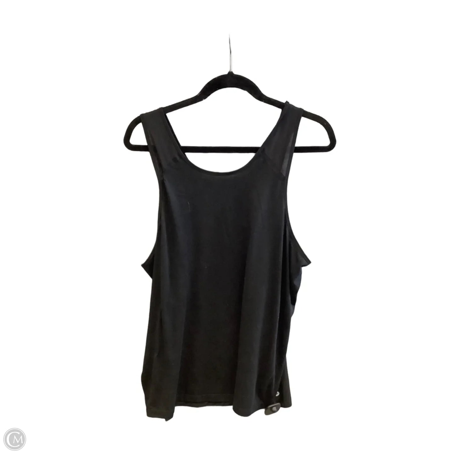 Athletic Tank Top By Avia In Black, Size: Xl