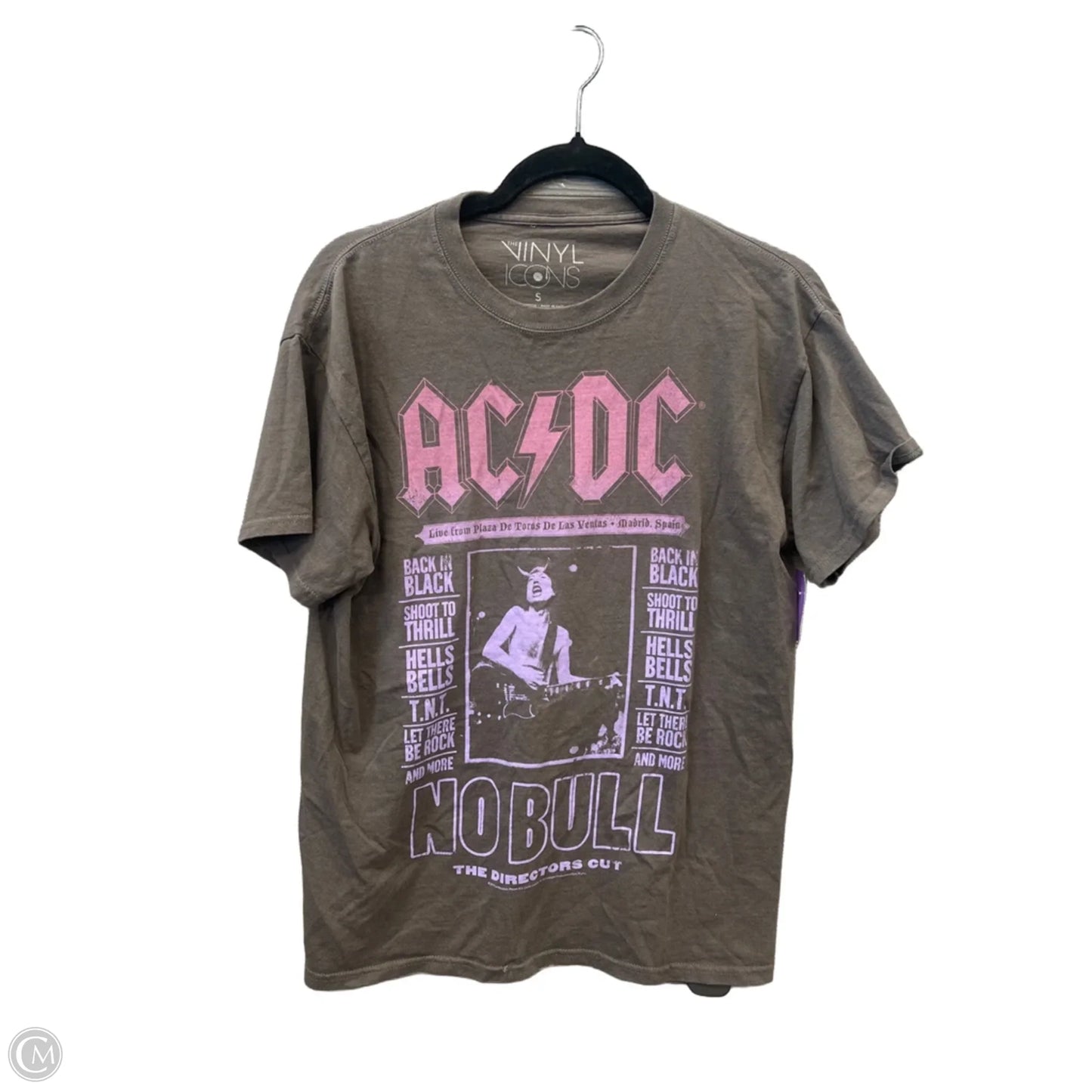 Top Short Sleeve By Clothes Mentor In Grey, Size: S