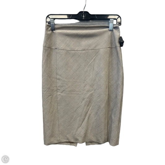 Skirt Midi By Express Design Studio In Brown, Size: 4