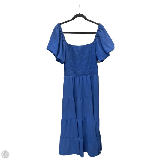 Dress Casual Maxi By Prettygarden In Blue, Size: Xl