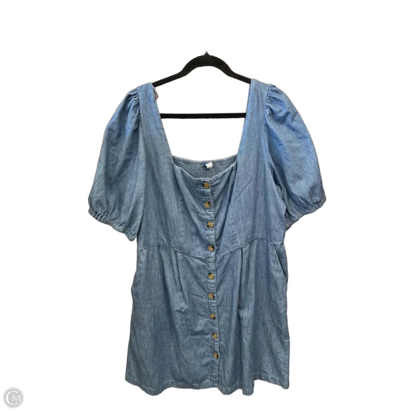 Dress Casual Short By Old Navy In Blue Denim, Size: 2x