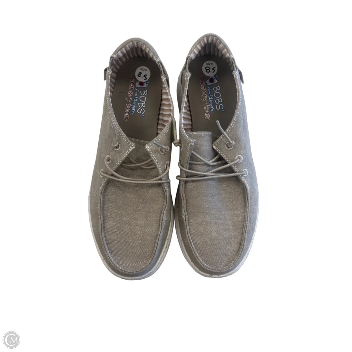 Shoes Flats By Skechers In Grey, Size: 8.5
