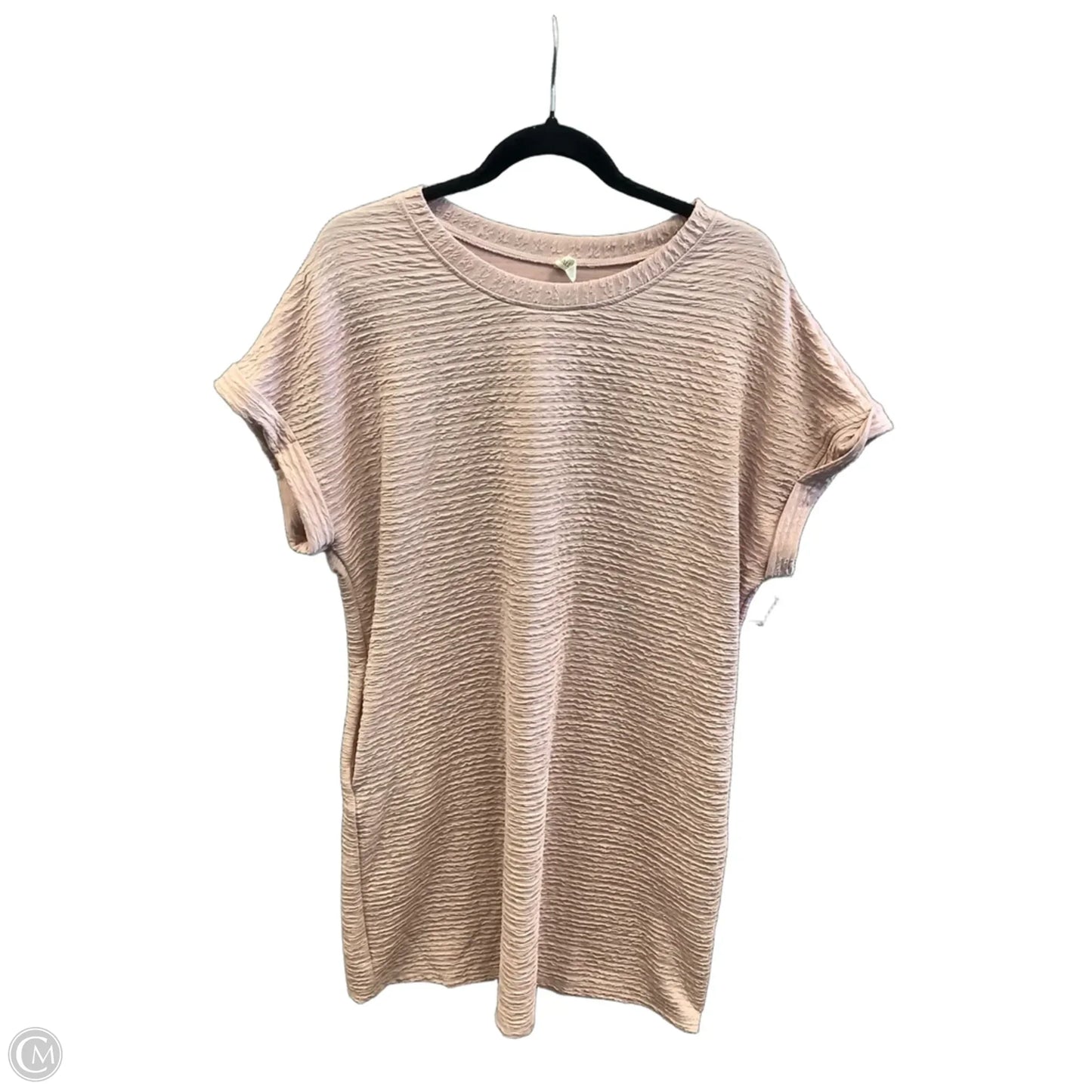 Dress Casual Short By Clothes Mentor In Pink, Size: Xl