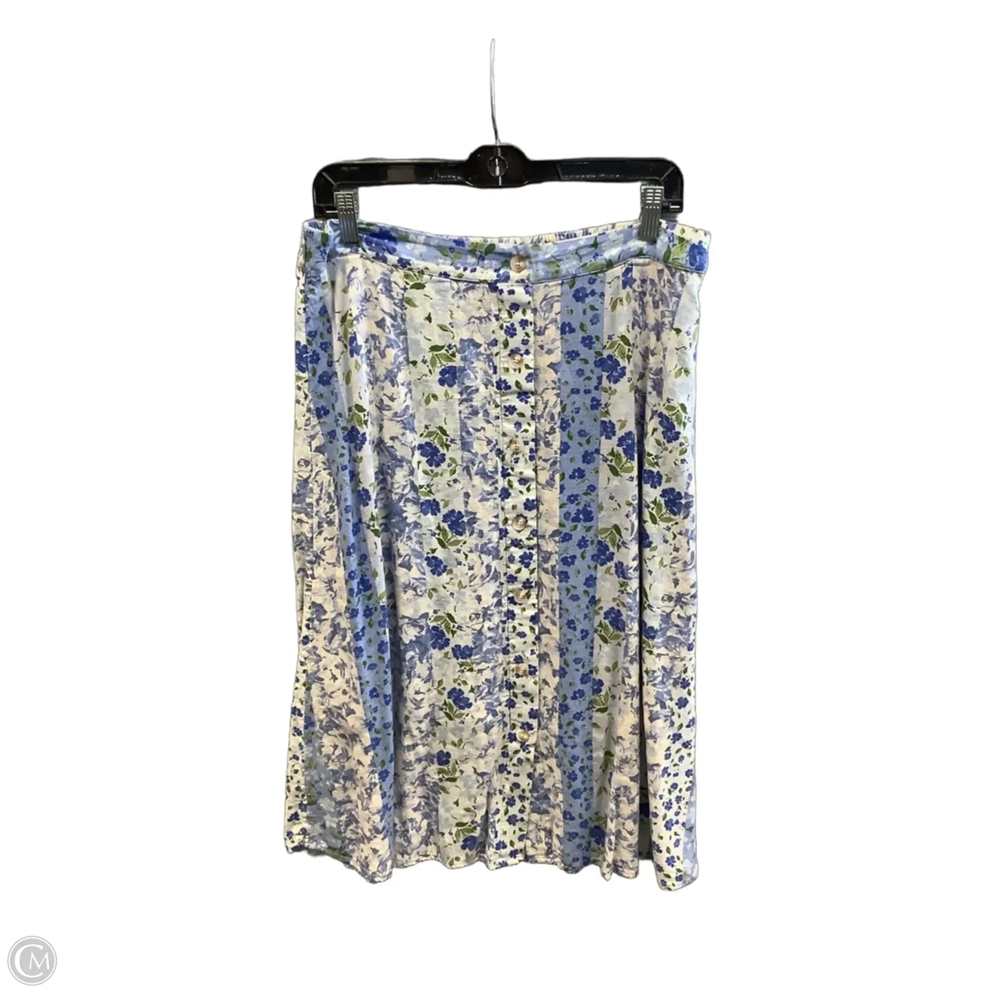 Skirt Maxi By Lc Lauren Conrad In Blue, Size: 12
