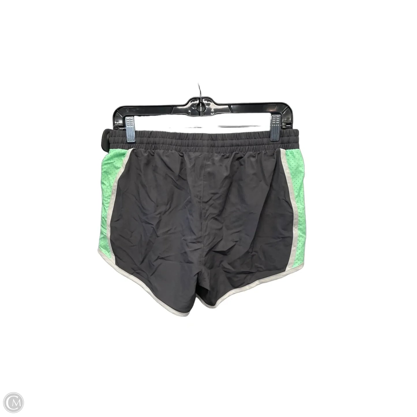 Athletic Shorts By Under Armour In Green & Grey, Size: Sp