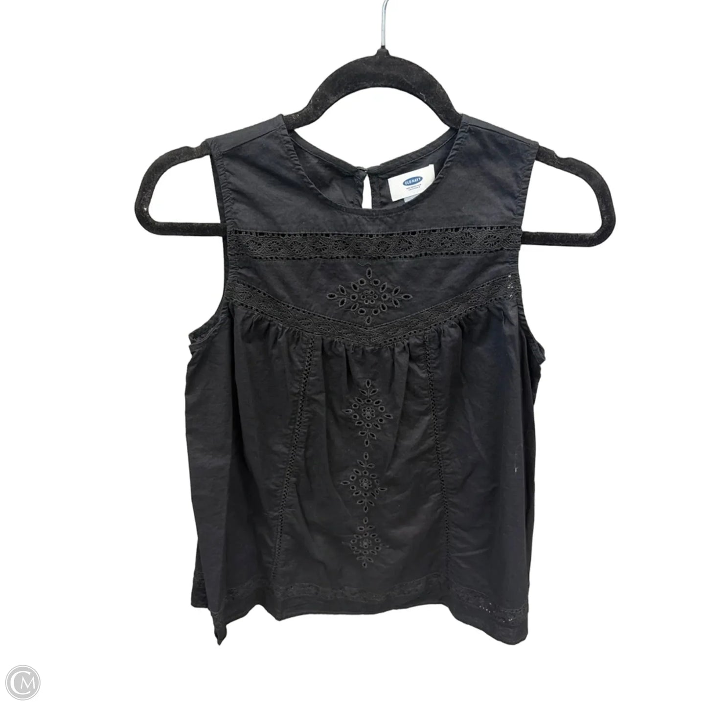 Top Sleeveless By Old Navy In Black, Size: Sp