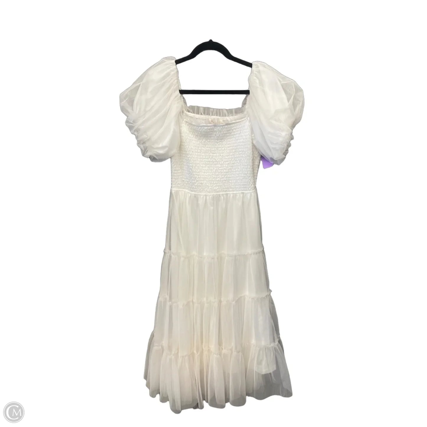 Dress Party Long By Listicle In White, Size: M