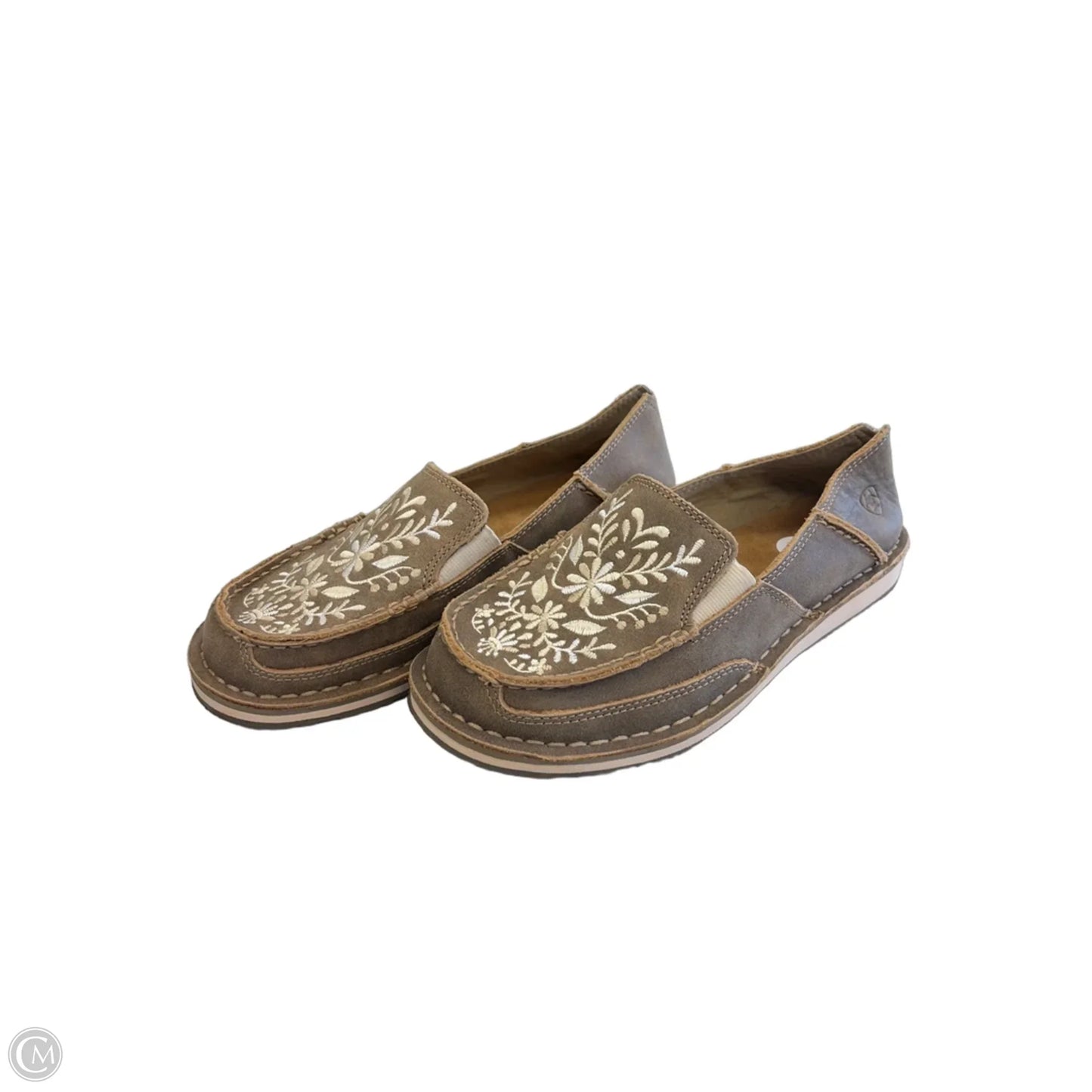 Shoes Flats By Ariat In Brown, Size: 8