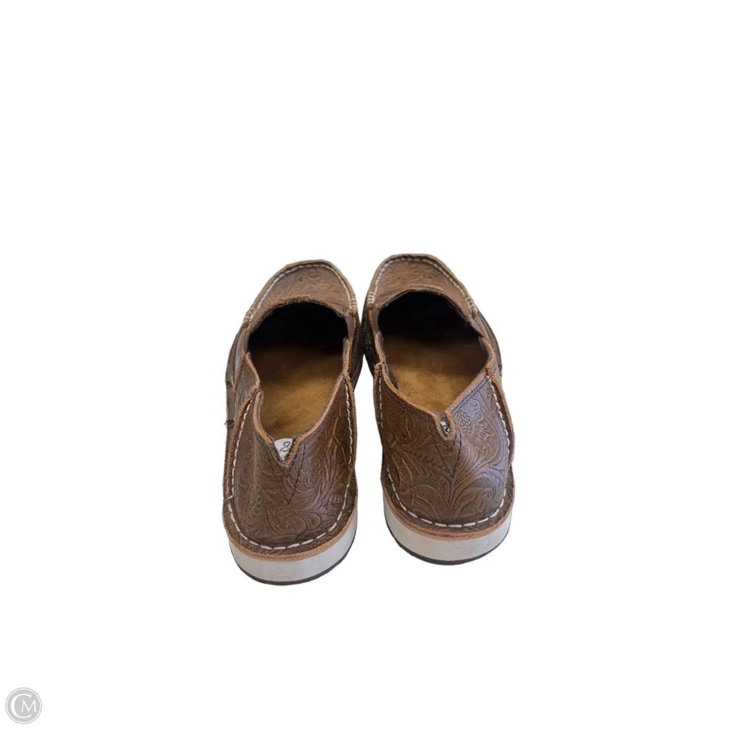 Shoes Flats By Ariat In Brown, Size: 8