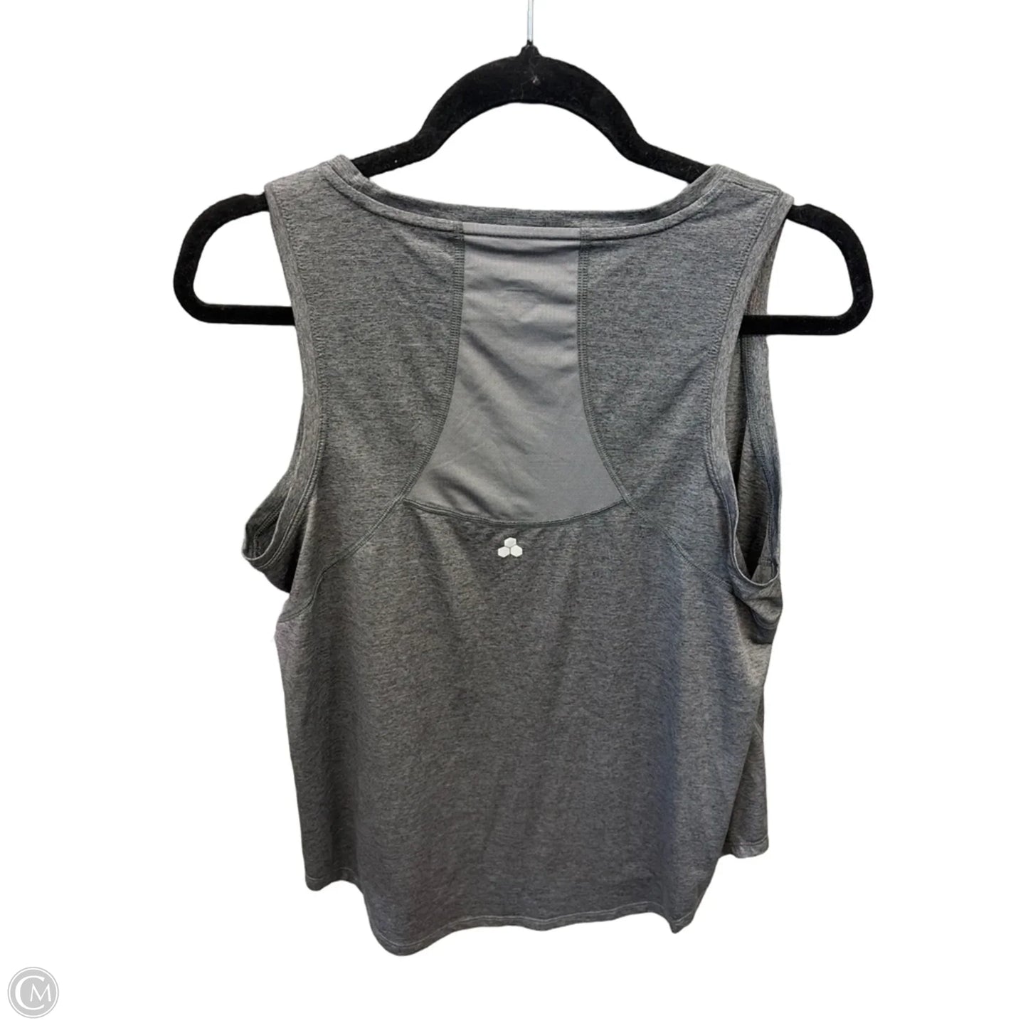 Athletic Tank Top By Tek Gear In Grey, Size: L