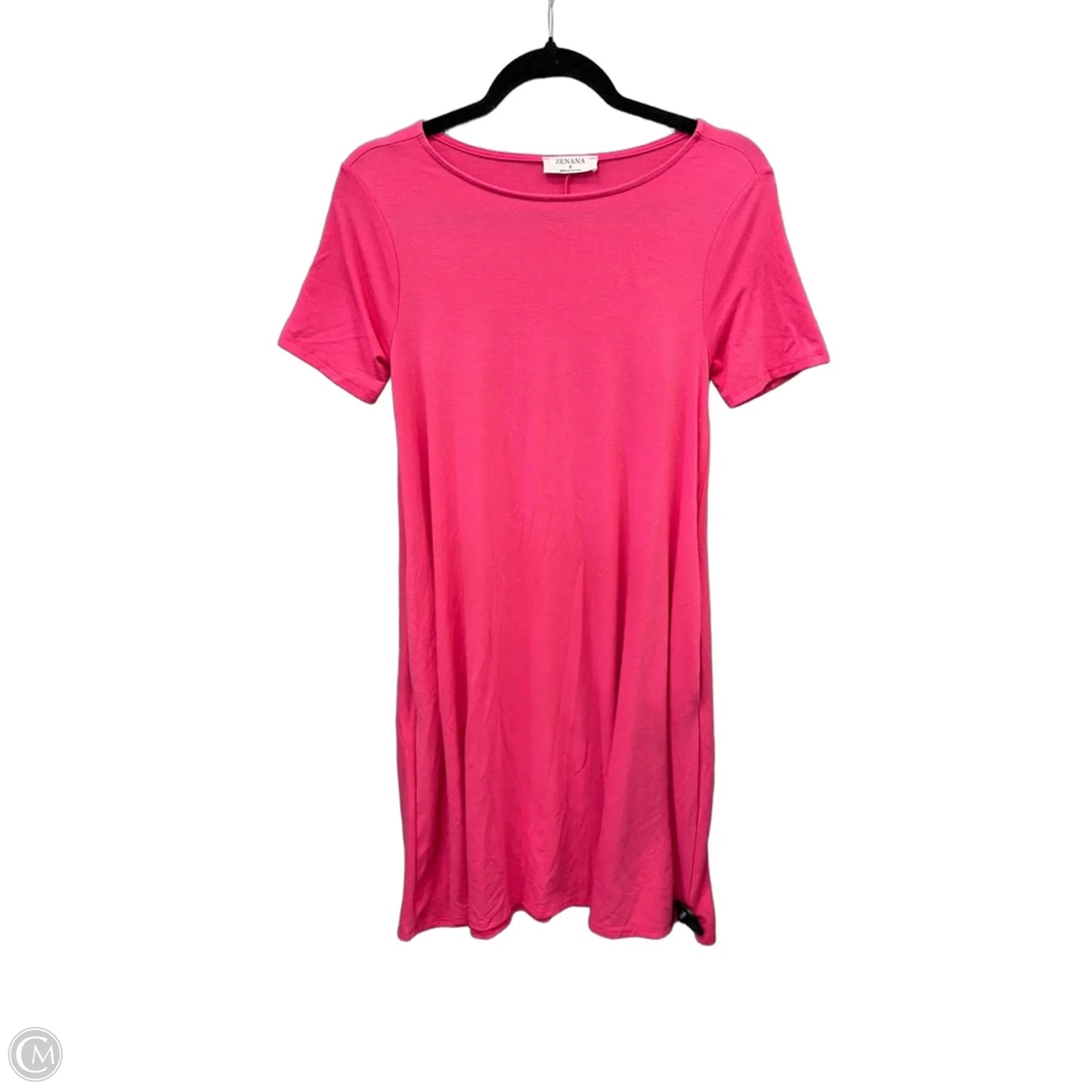 Dress Casual Short By Zenana In Pink, Size: S