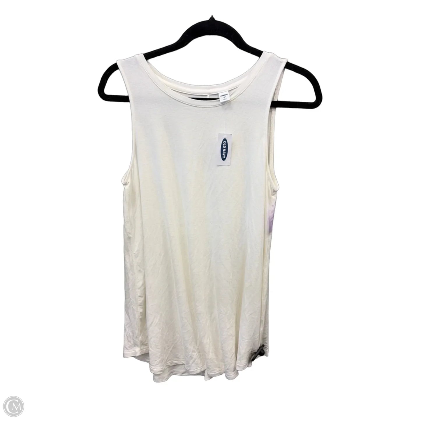 Top Sleeveless Basic By Old Navy In White, Size: S