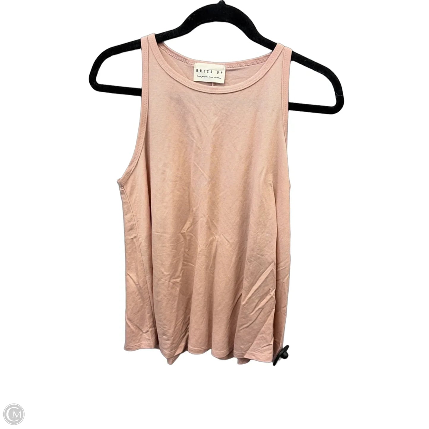 Top Sleeveless Basic By Dress Up In Pink, Size: S