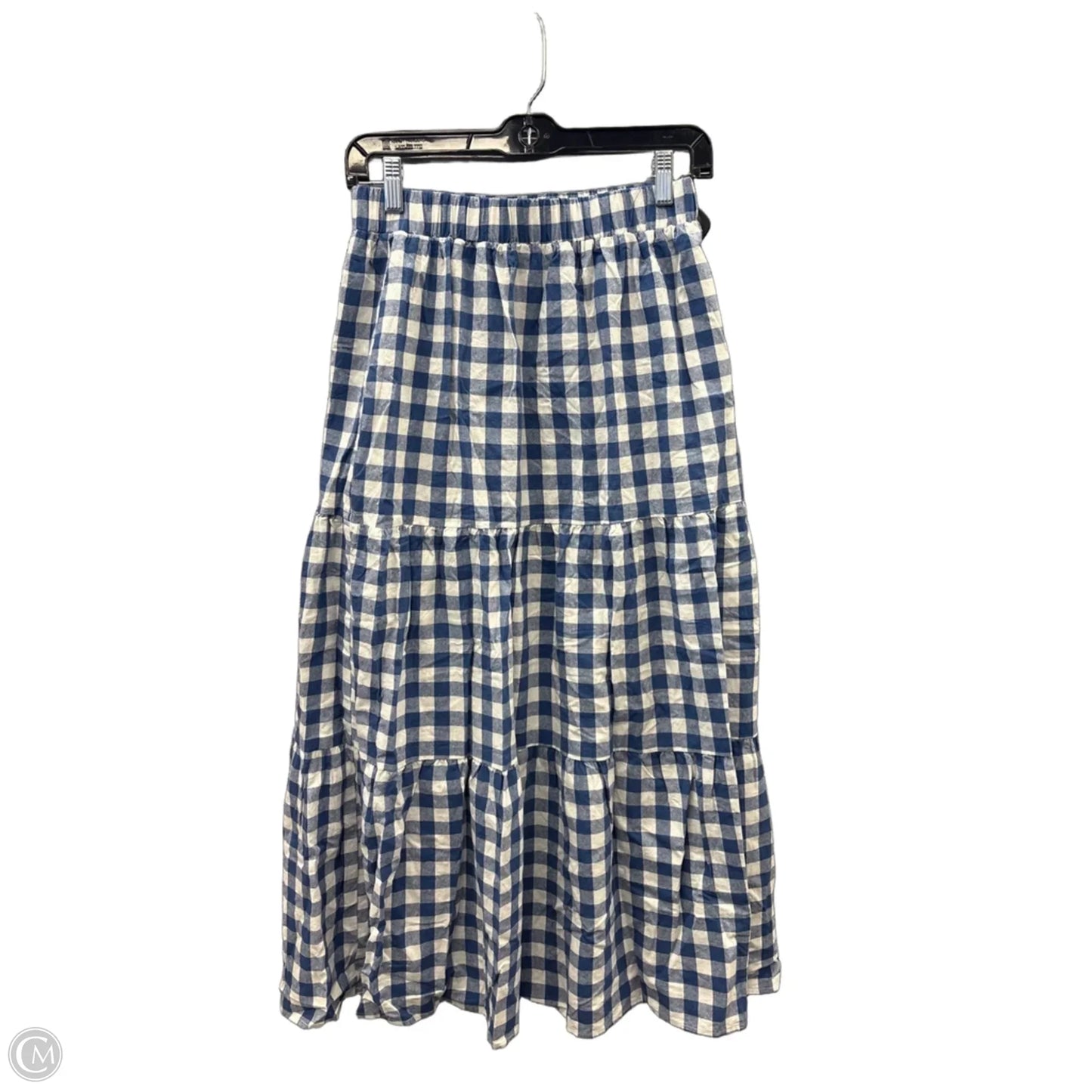 Skirt Maxi By Zesica In Plaid Pattern, Size: 4