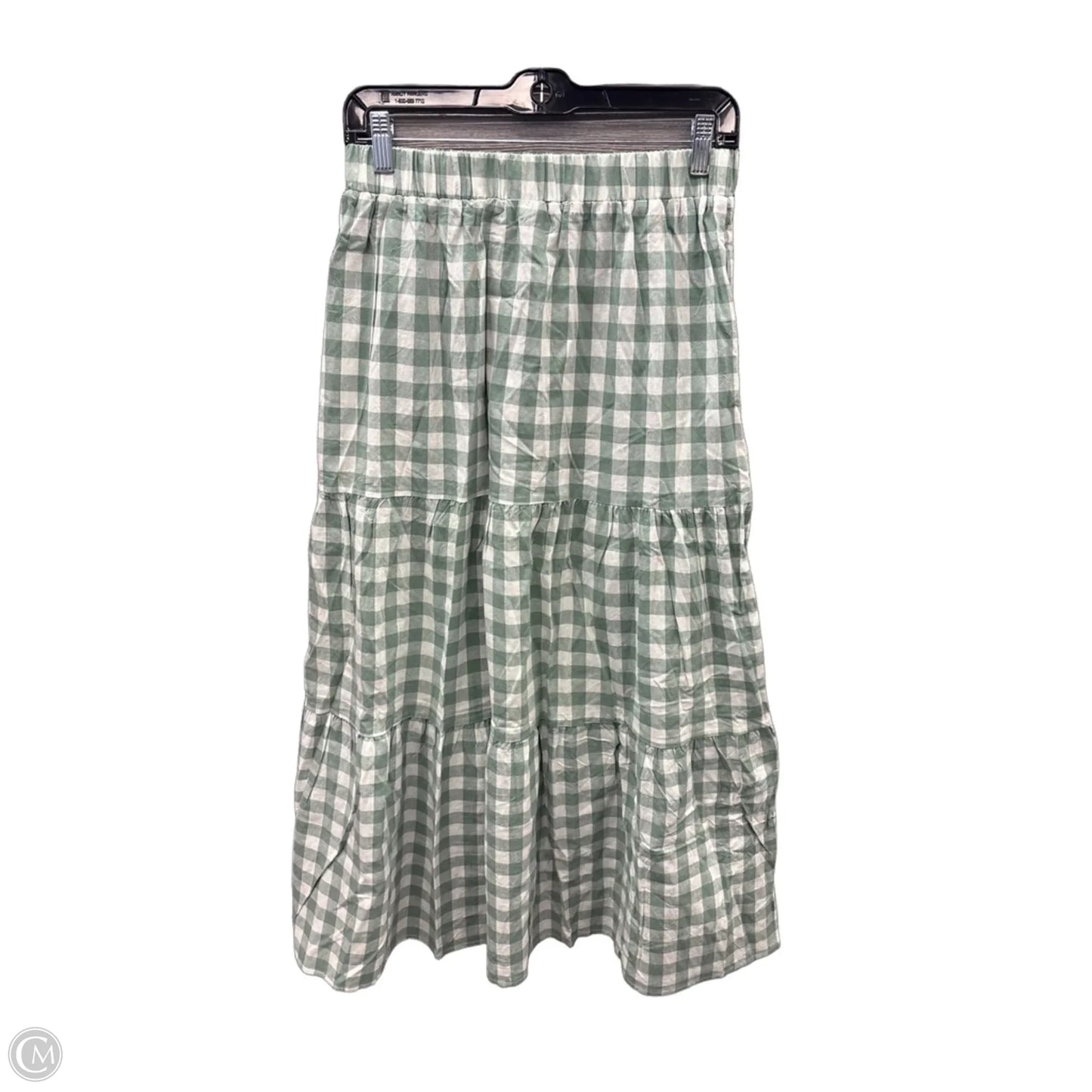 Skirt Maxi By Zesica In Plaid Pattern, Size: 4