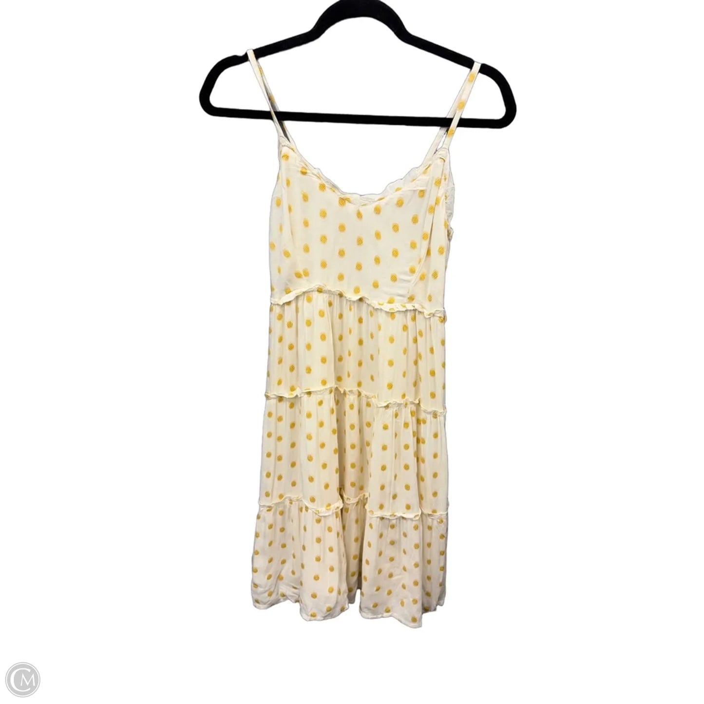 Dress Casual Short By Sim & Sam In Yellow, Size: M