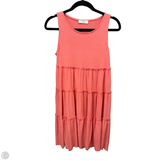 Dress Casual Midi By Zenana In Pink, Size: S