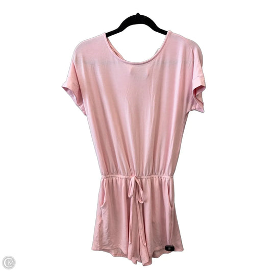 Romper By Zenana In Pink, Size: S