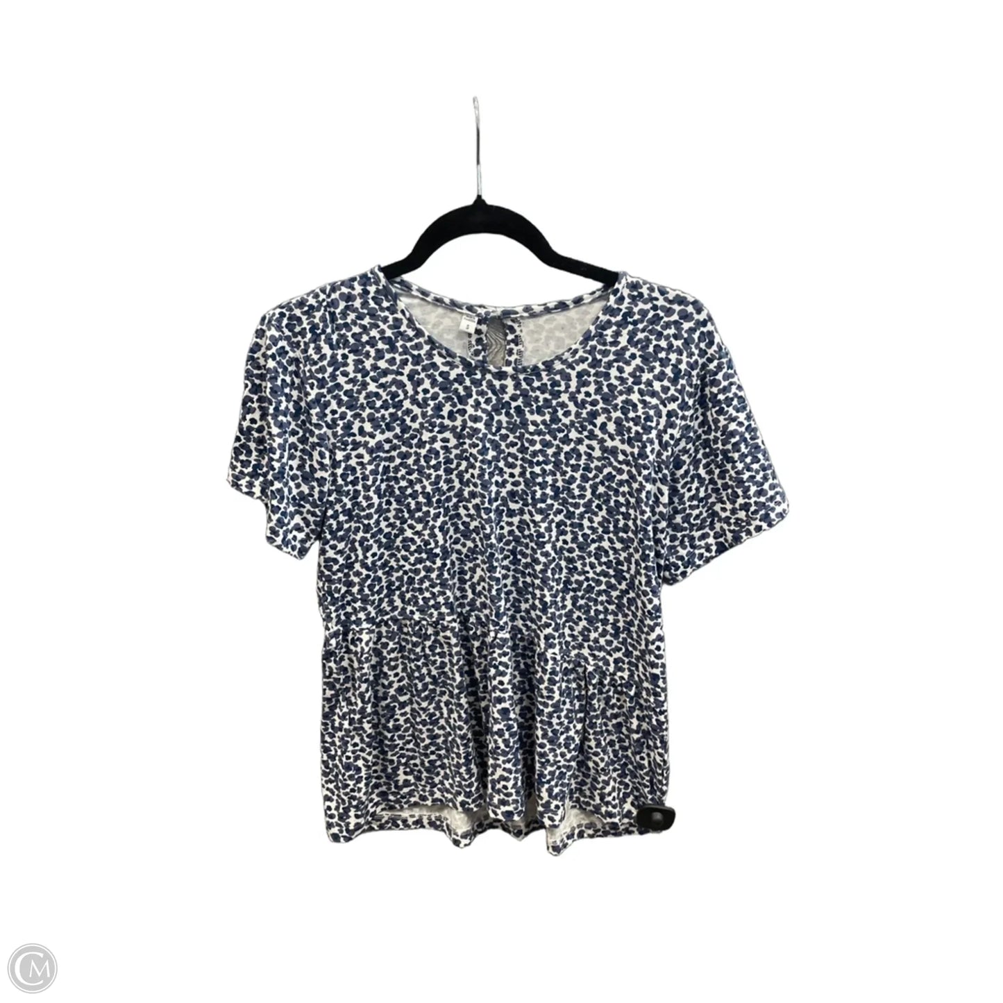 Top Short Sleeve By Clothes Mentor In Blue, Size: S