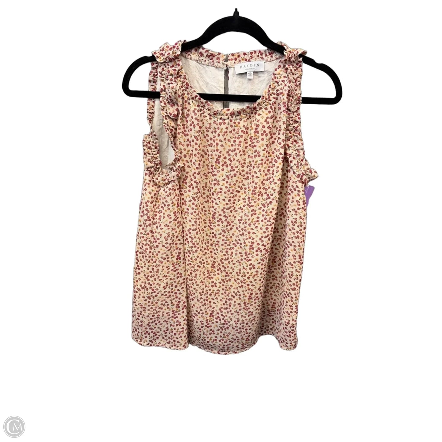 Blouse Sleeveless By Hayden La In Floral Print, Size: S