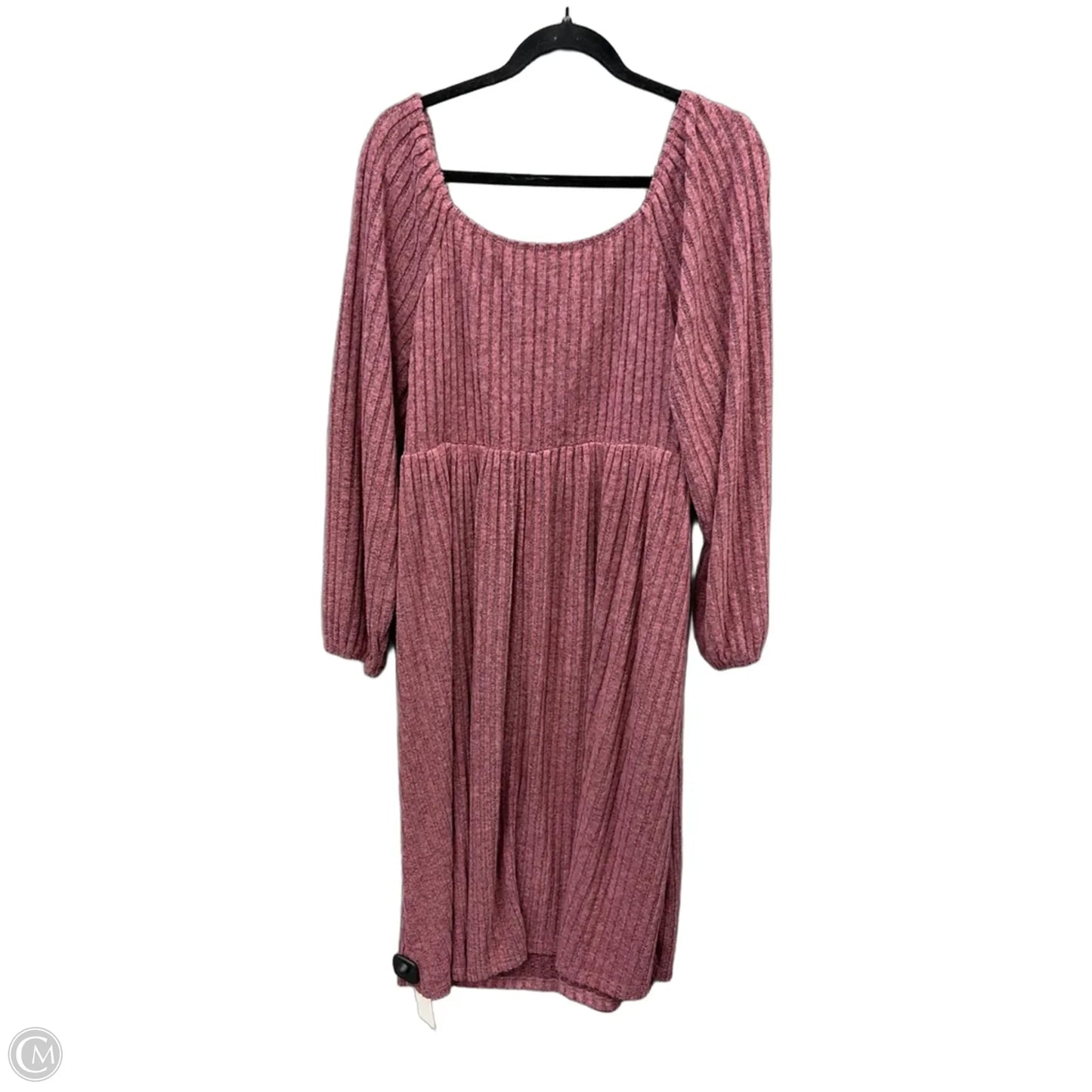 Dress Sweater By Clothes Mentor In Purple, Size: 2x