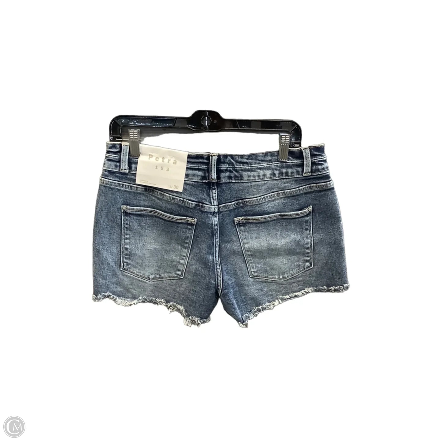 Shorts By Clothes Mentor In Blue Denim, Size: 12