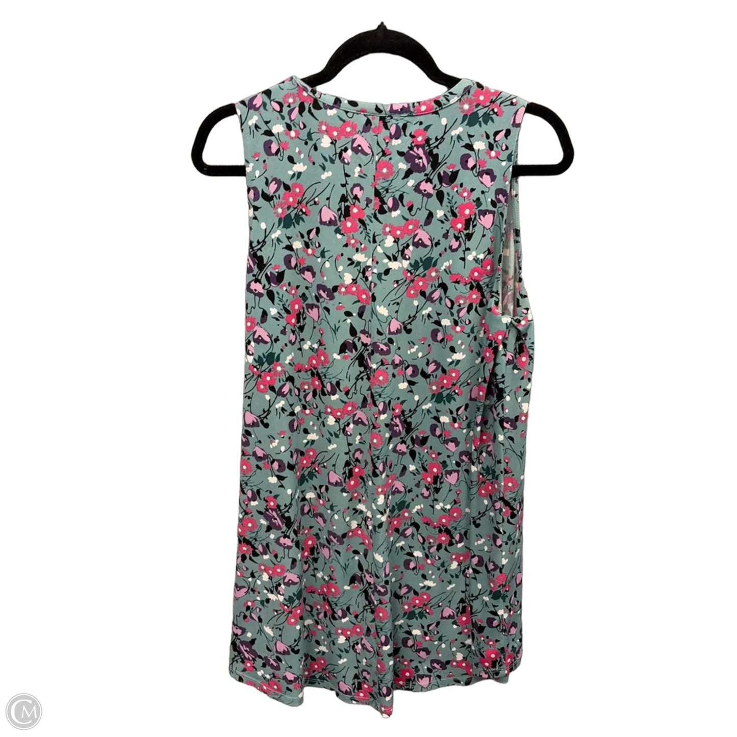 Tunic Sleeveless By Lane Bryant In Blue, Size: 1x
