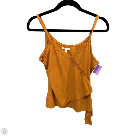 Top Sleeveless By Maurices In Orange, Size: M