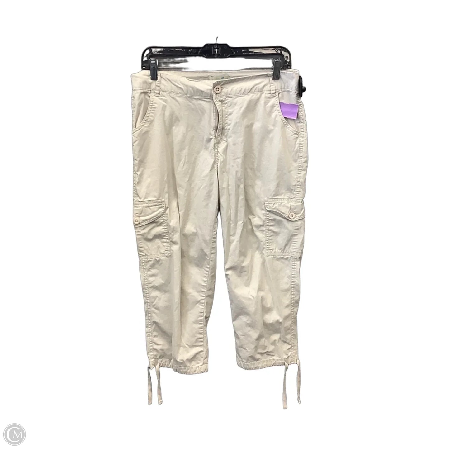 Capris By Caribbean Joe In Tan, Size: 8