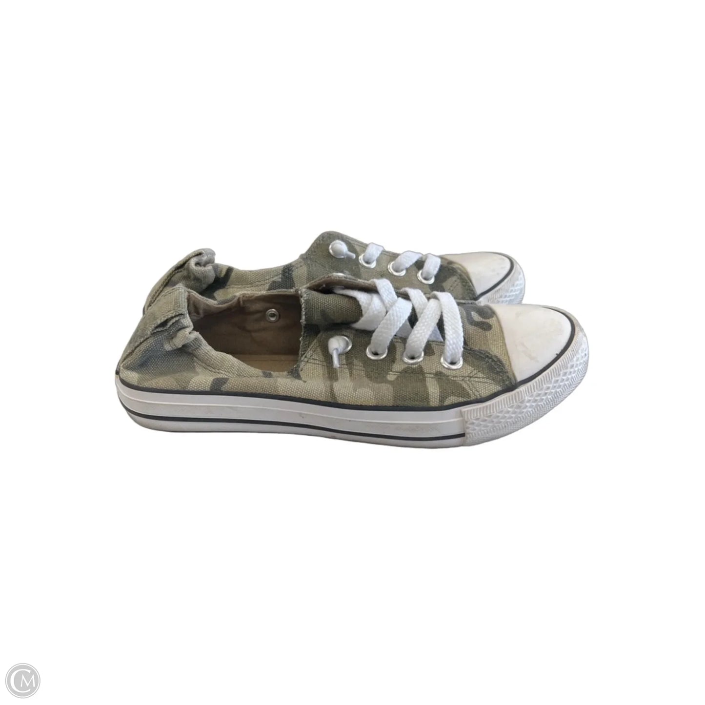 Shoes Sneakers By Falls Creek In Camouflage Print, Size: 8