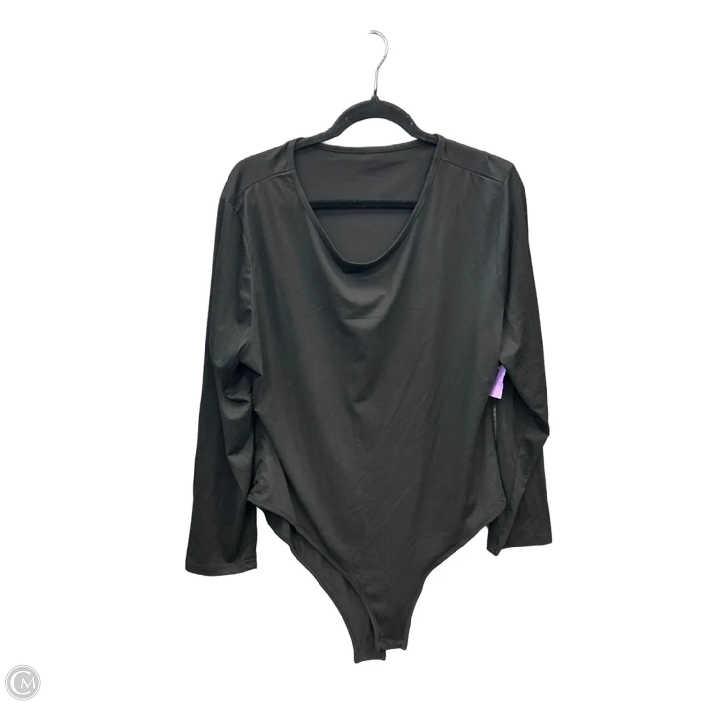 Bodysuit By Clothes Mentor In Black, Size: 3x