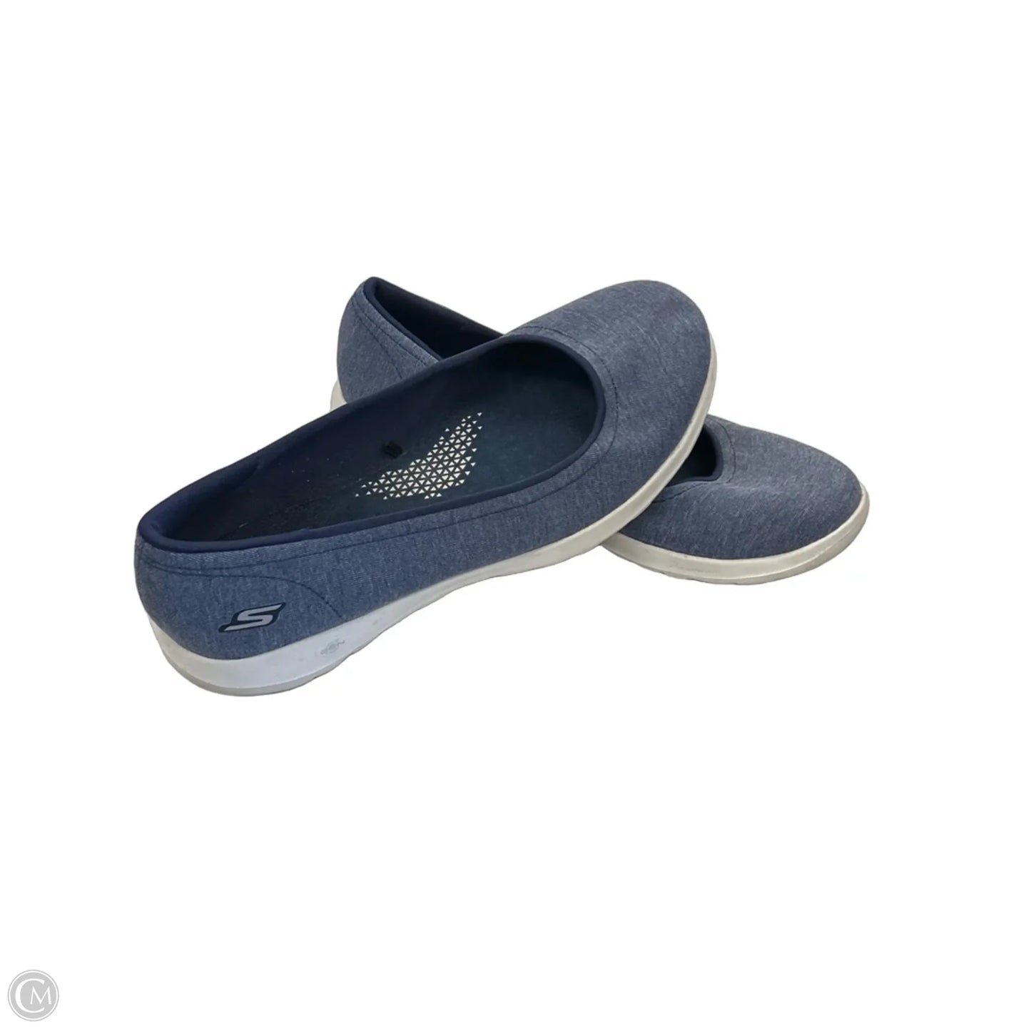 Shoes Flats By Skechers In Blue, Size: 11