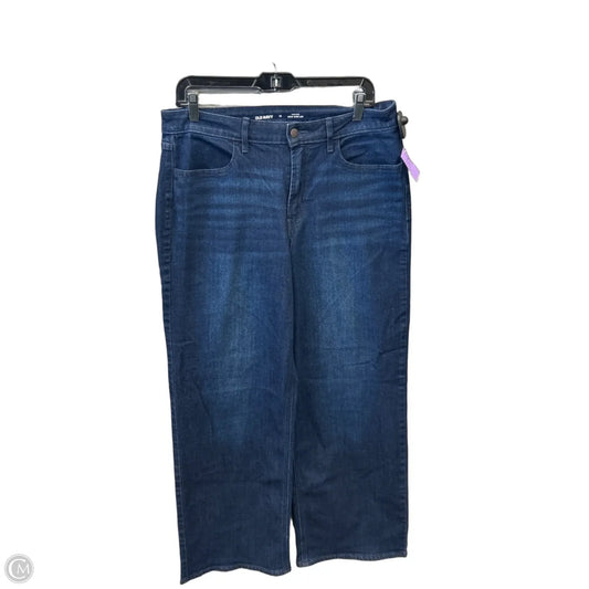 Jeans Wide Leg By Old Navy In Blue Denim, Size: 12