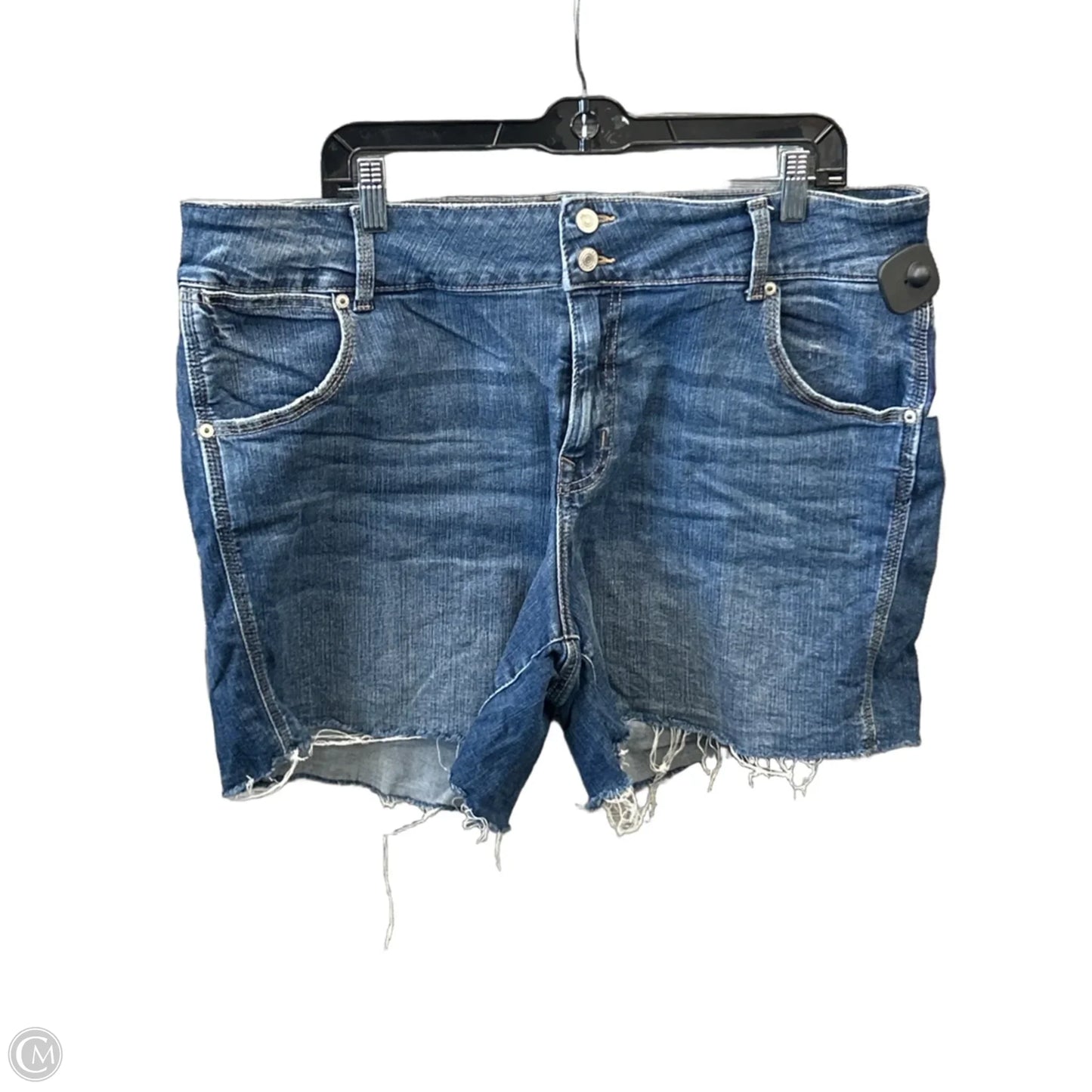 Shorts By Maurices In Blue Denim, Size: 20