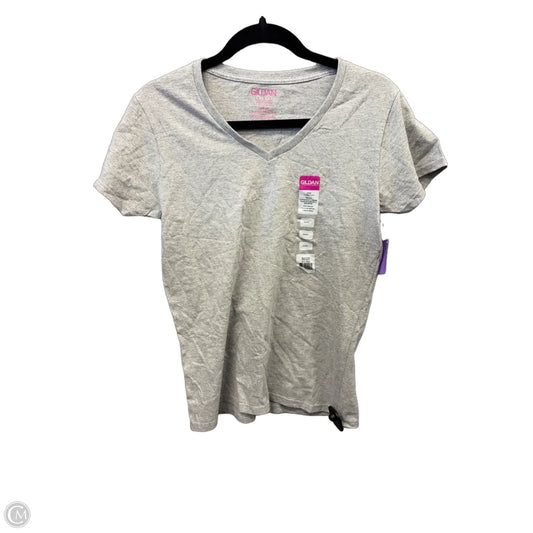 Top Short Sleeve Basic By Gildan In Grey, Size: M