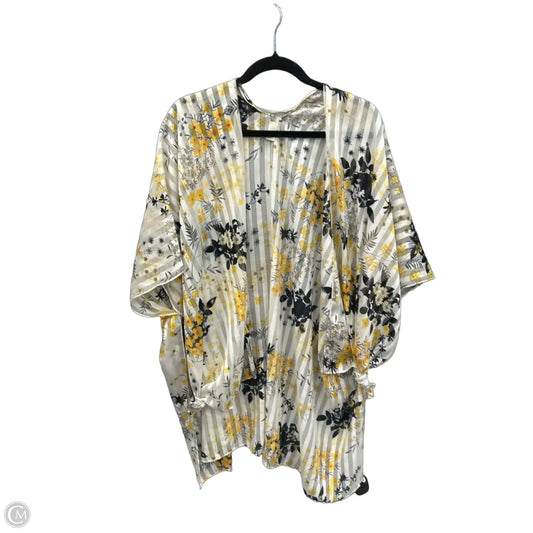 Kimono By Cato In Yellow, Size: Osfm