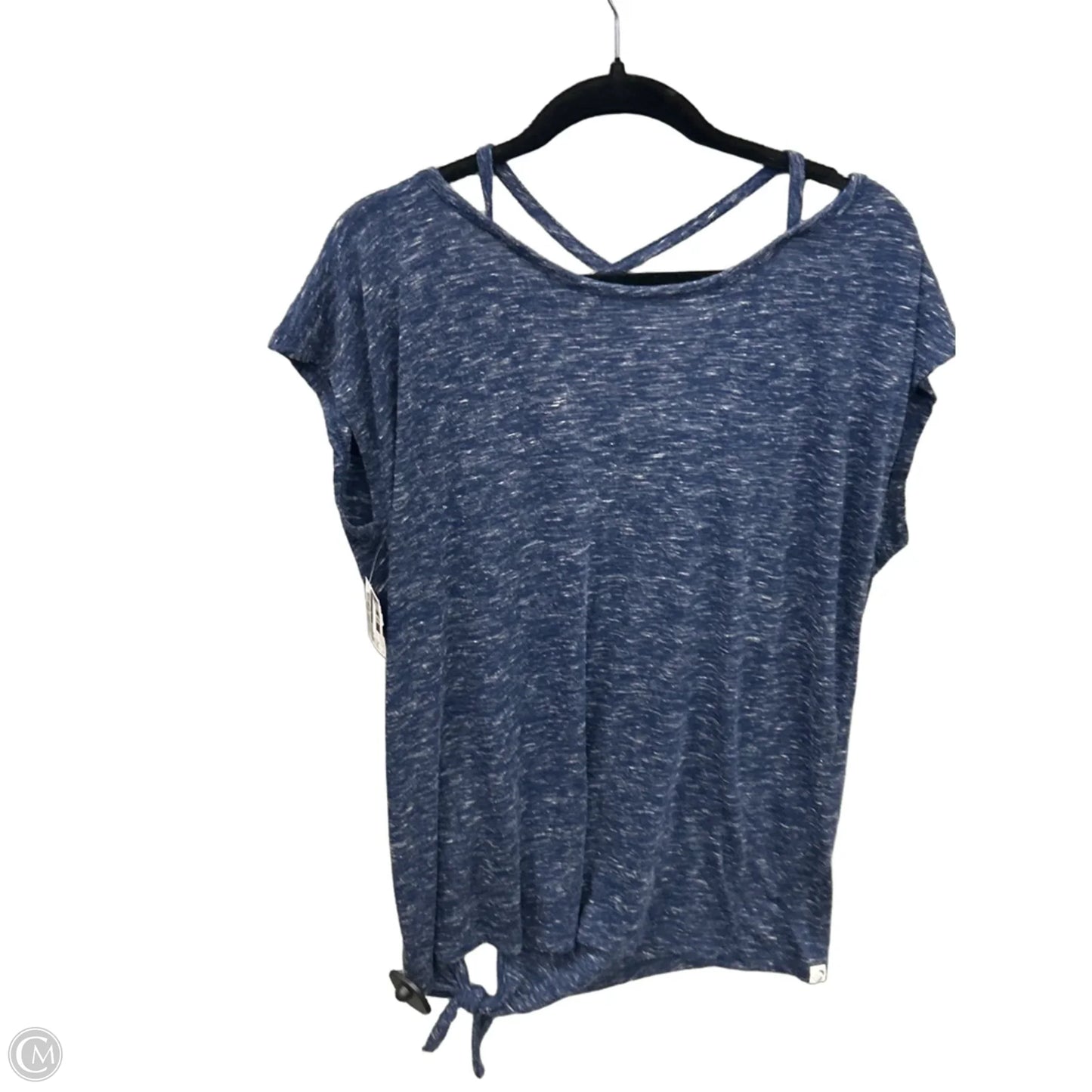 Top Short Sleeve By Colosseum In Blue, Size: L