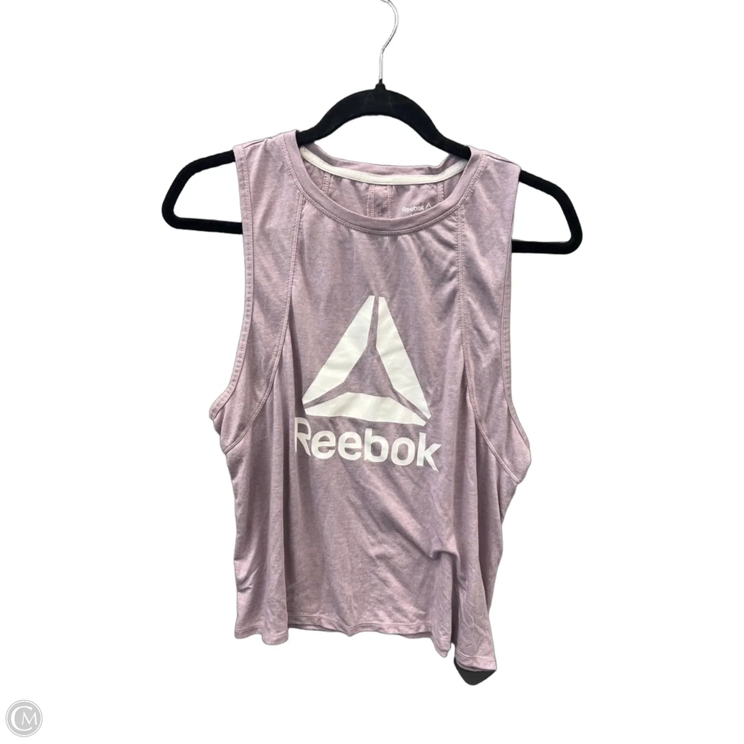Athletic Tank Top By Reebok In Purple, Size: L