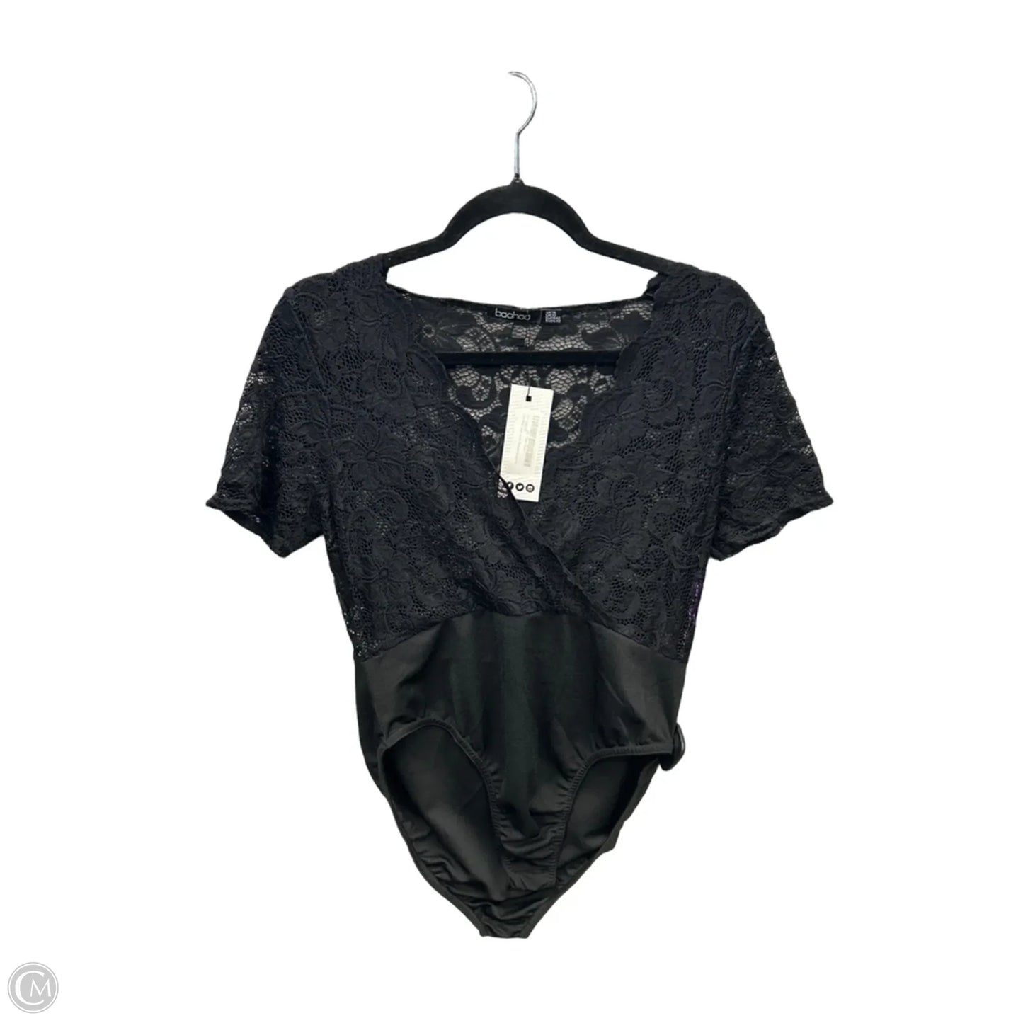Bodysuit By Boohoo Boutique In Black, Size: M
