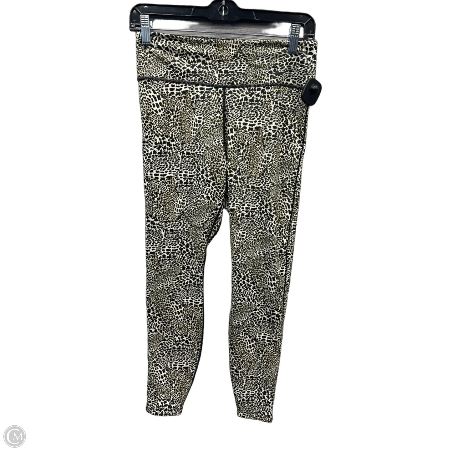 Athletic Leggings By Nike Apparel In Animal Print, Size: M