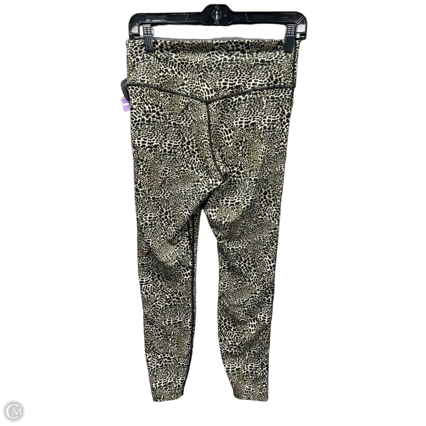 Athletic Leggings By Nike Apparel In Animal Print, Size: M