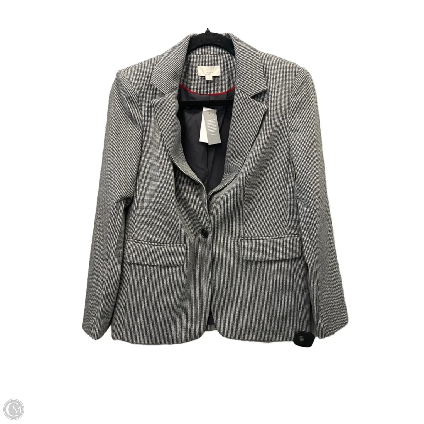 Blazer By Loft In Grey, Size: 2