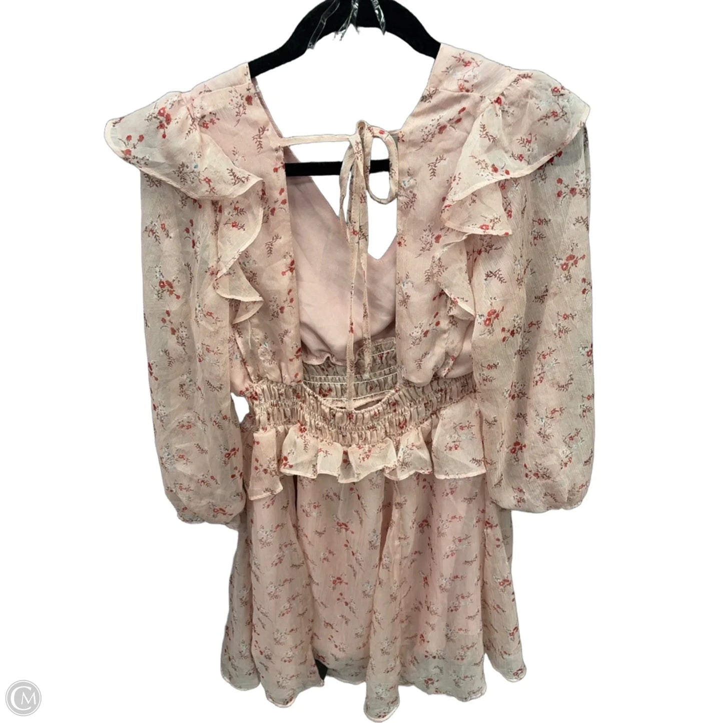 Dress Casual Midi By Clothes Mentor In Pink, Size: L