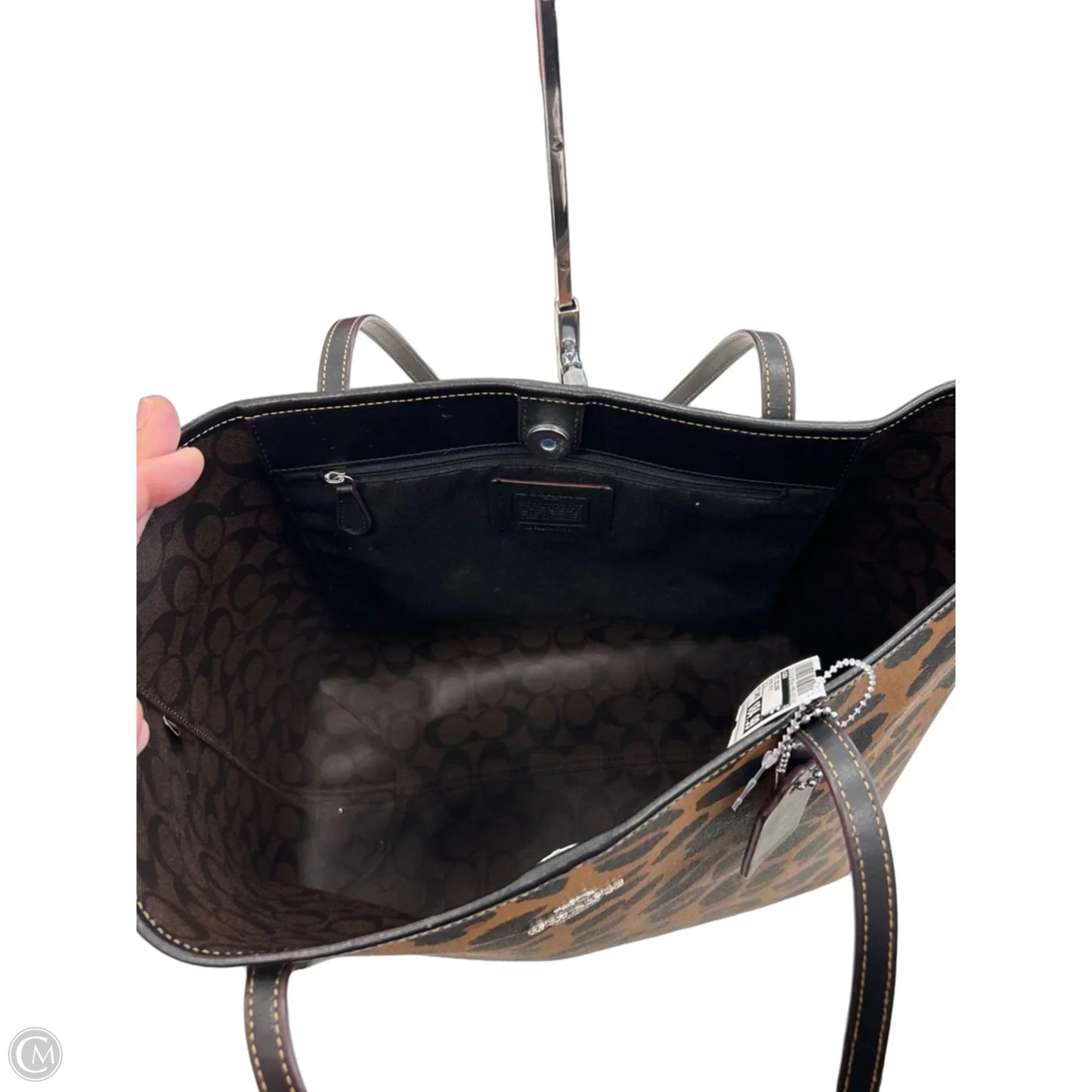 Tote Designer By Coach, Size: Large