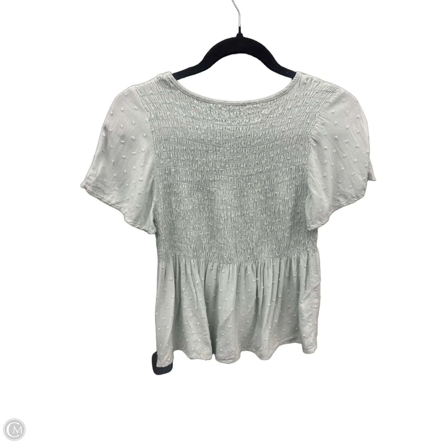 Top Short Sleeve By Urban Outfitters In Green, Size: S