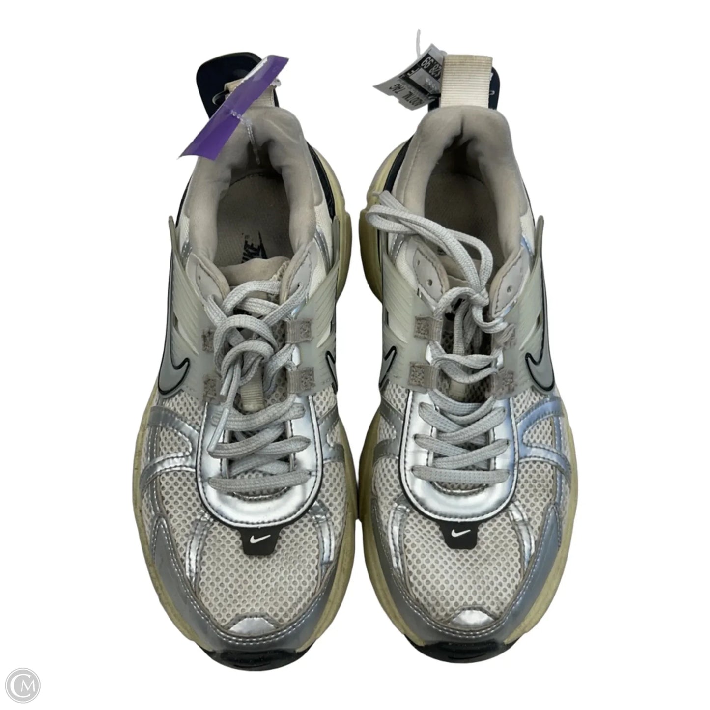 Shoes Athletic By Nike In Grey, Size: 8