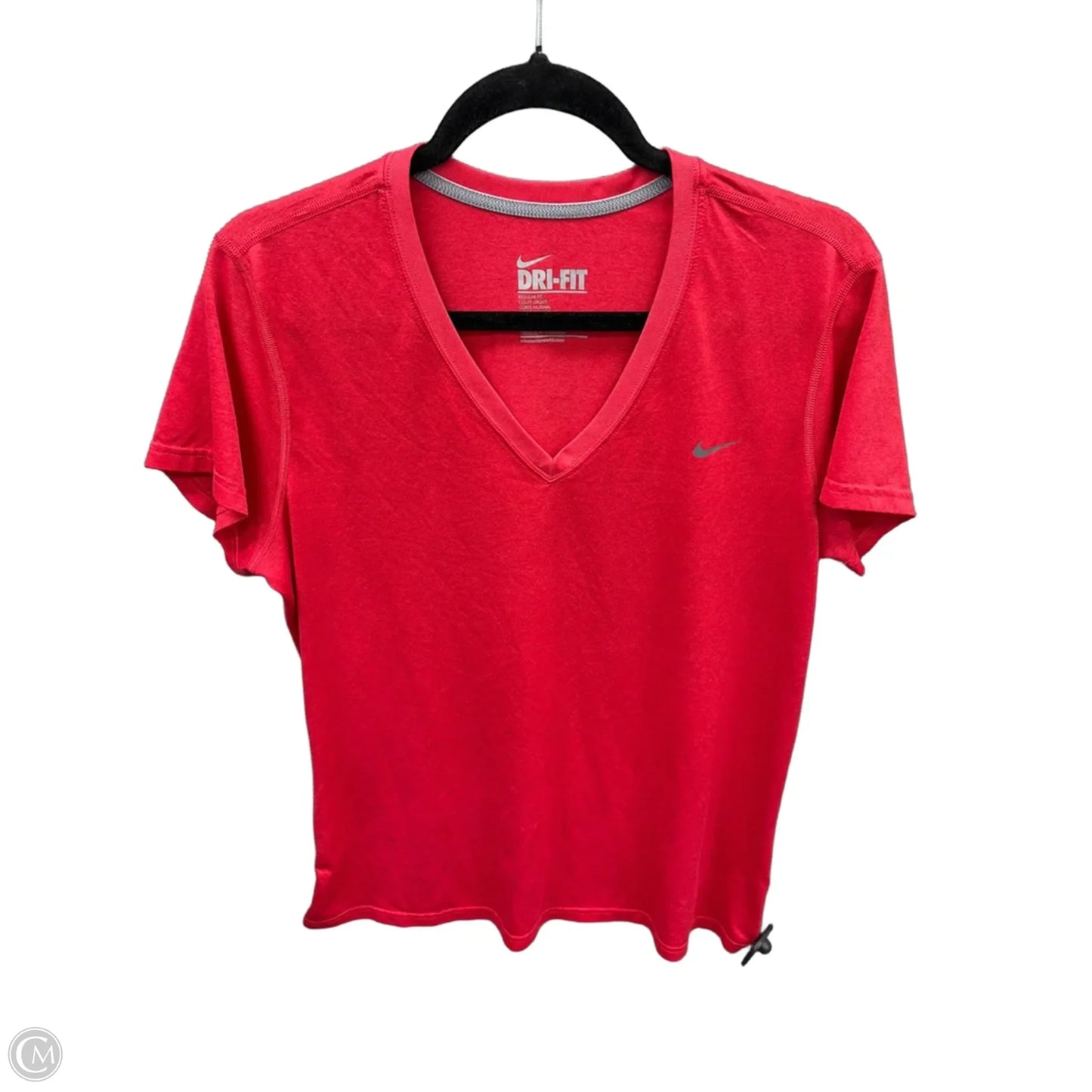 Athletic Top Short Sleeve By Nike Apparel In Red, Size: Xl