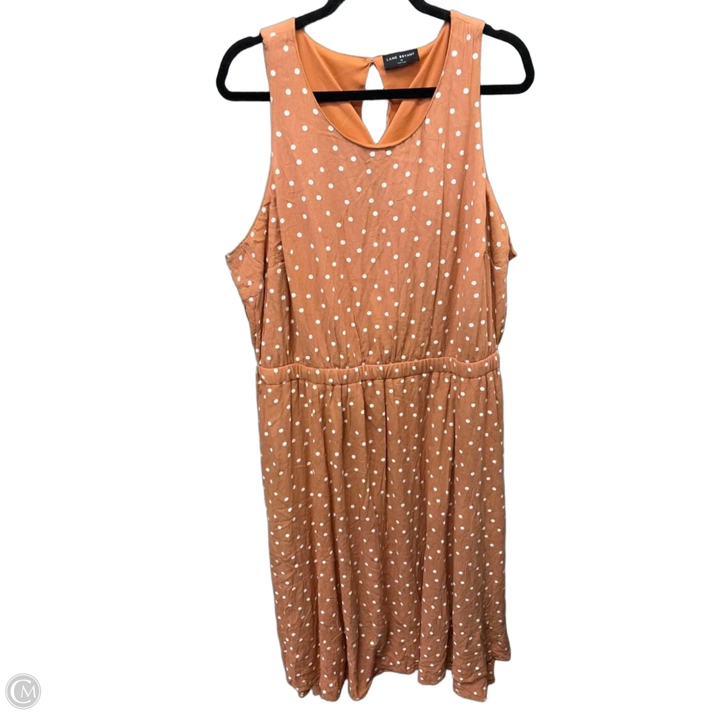 Dress Casual Midi By Lane Bryant In Orange, Size: 3x
