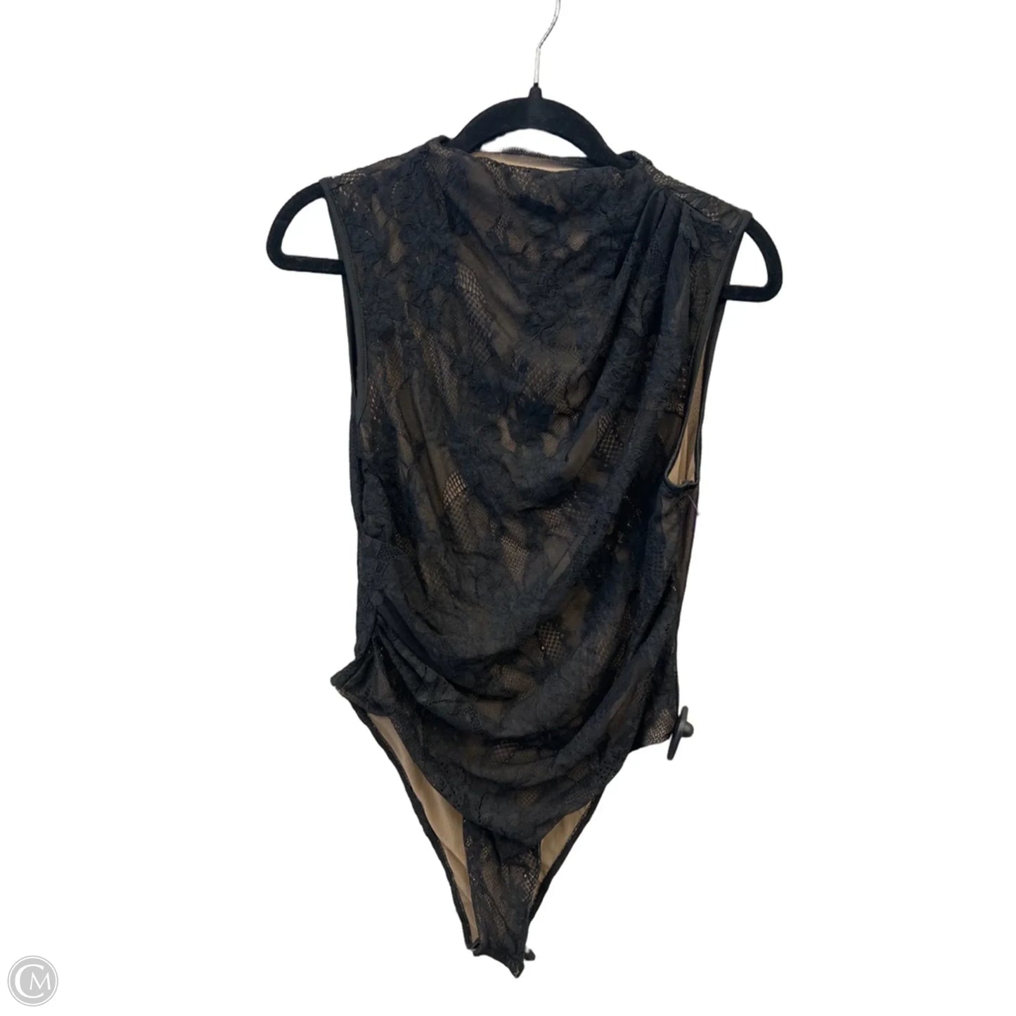 Bodysuit By Clothes Mentor In Black, Size: L